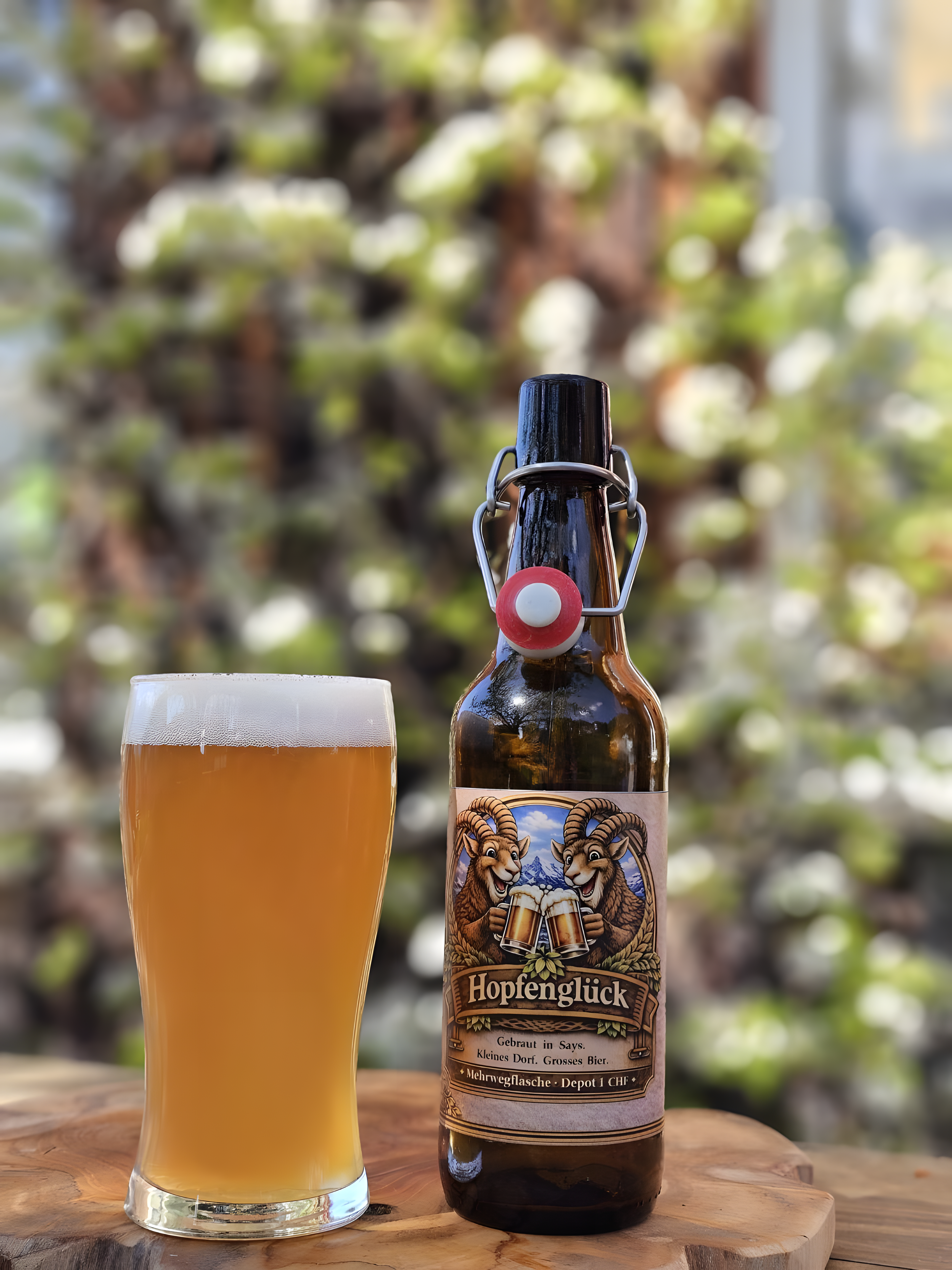 Hopfenglück Bier